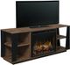 Dimplex® Arlo Walnut Media Console Electric Fireplace-1
