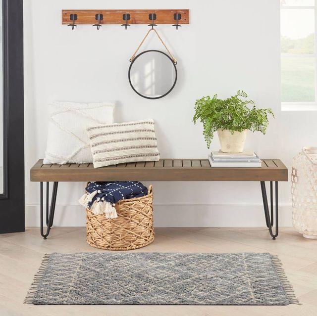Nourison Home™ Native Art Gray 2'x4' Runner-1