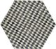 A & B Home Black/White Stool-2