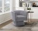 Homelegance® Candace Gray Swivel Chair-1