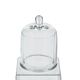 A & B Home 2-Piece 5" Glass Serving Platter with Dome Set-1