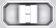 Vent-A-Hood® Designer Series 60" White Island Range Hood-2