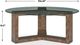 Uttermost® Ignis Glass Top Coffee Table with Brown Base-3