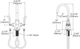 Elkay Chrome Single Hole Concealed Deck Laminar Flow Faucet with 5" Gooseneck Spout and 4" Wristblade Handles-1
