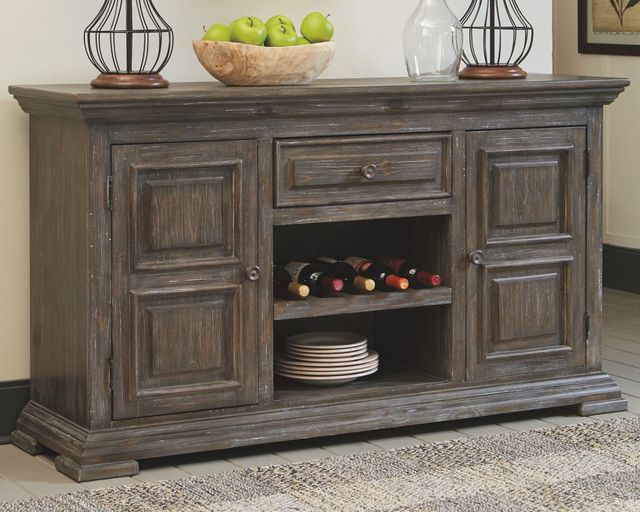 Signature Design by Ashley® Wyndahl Rustic Brown Dining Server-2