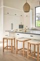Universal Explore Home™ Weekender Coastal Living Home Sandbar Natural/Nomad Snow Console Stool-1