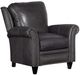 Bradington-Young Richardson Charcoal Manual High Leg Recliner-0