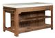 Furniture Classics Brown Rustic Marble Island-0