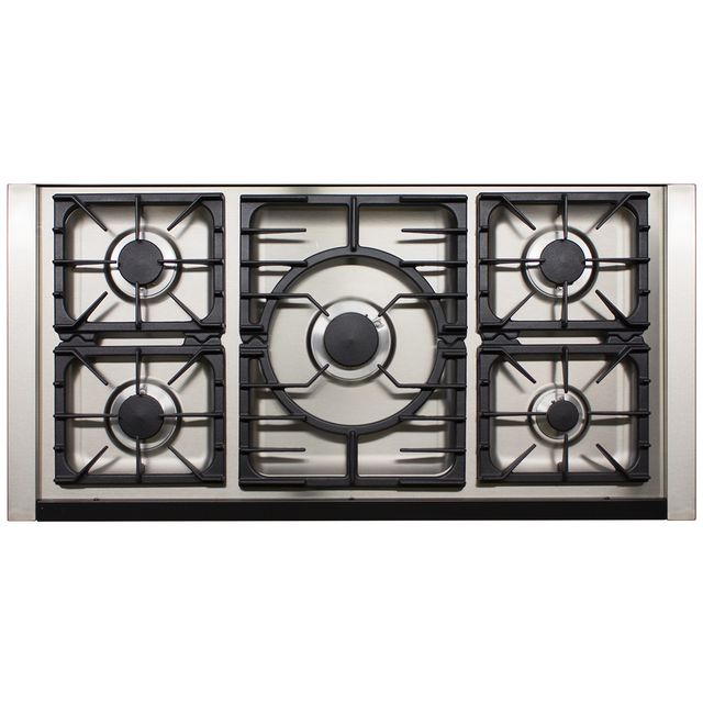 AGA™ Mercury 48" Matte Black Pro Style Dual Fuel Range-1