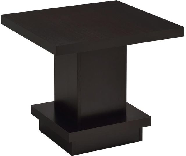 Coaster® Reston 3-Piece Cappuccino Occasional Table Set-1