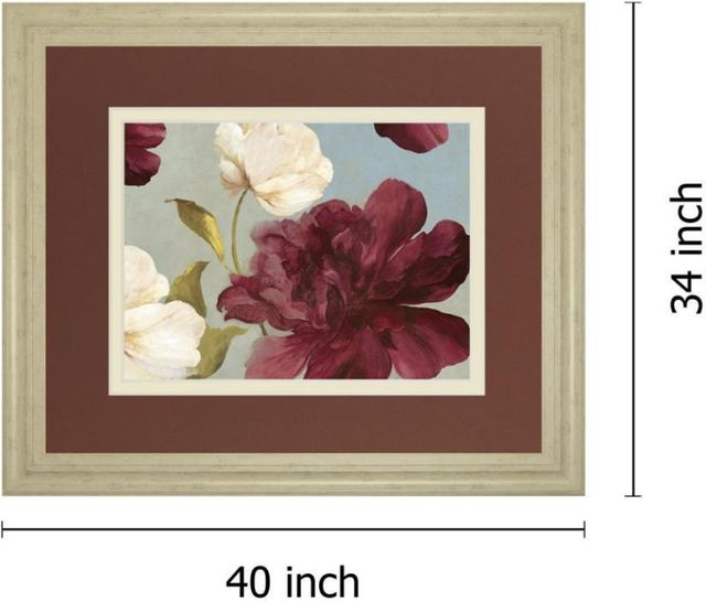 Classy Living Asia Jensen Deep Peonies Il Wall Art-2