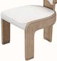 Michael Amini® West Kensington Sea Salt Caramel Dining Side Chair-3