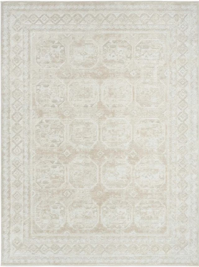 Nourison Home™ Dekor DEK01 Ivory Beige 5'x7' Style 1 Area Rug-0