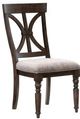 Mazin Furniture Cardano 5 Piece Driftwood Charcoal Dining Set-4