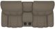 La-Z-Boy® Morrison Chocolate Power Reclining Loveseat with Console-4
