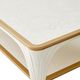 Michael Amini® La Terrazza Creamy Pearl Rectangular Cocktail Table-4