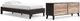 Signature Design by Ashley® Piperton 2-Piece Black Twin Platform Bed Set-0