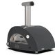 Alfa Moderno 3 Pizze 43" Anthracite Gray Natural Gas Pizza Oven-1