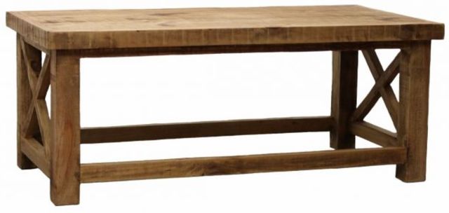 Million Dollar Rustic RCL Riverside Brown Cocktail Table-0