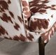 Crestview Collection Chapman Brown/White Accent Chair-3