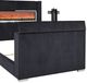 Furniture of America® Sumter Black Queen Panel Bed-2