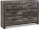 Signature Design by Ashley® Wynnlow 5-Piece Gray King Panel Bed Set-2