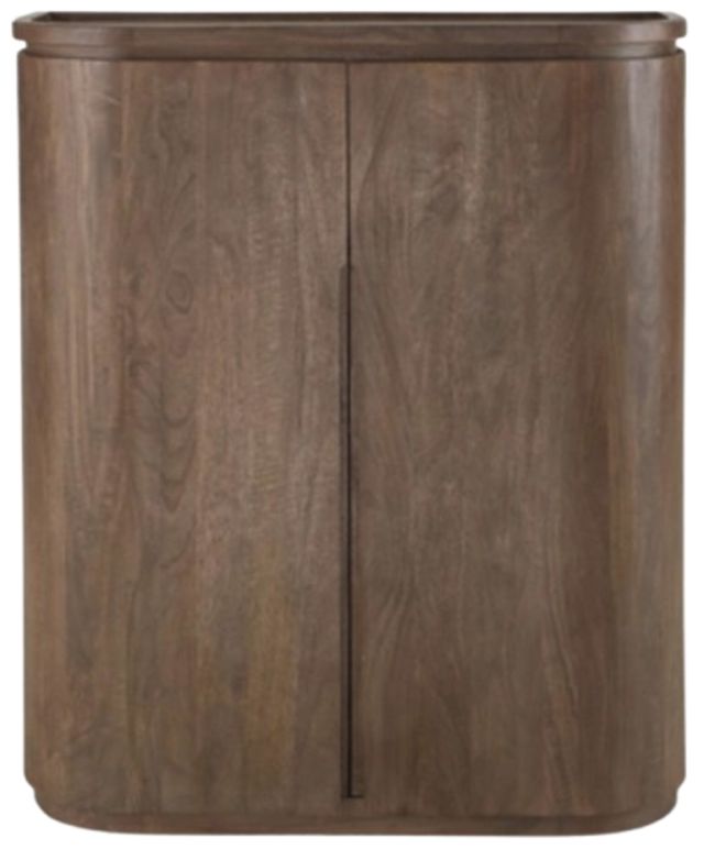 Signature Design by Ashley® Landermont Medium Brown Bar Cabinet-1