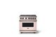 Viking® 7 Series 36" Blush Pro Style Liquid Propane Gas Range-0