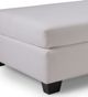 Decor-Rest® Furniture LTD 2875 Beige Ottoman-1