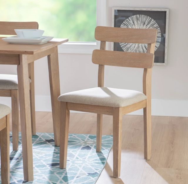 Powell® Daly Natural Side Chair-1