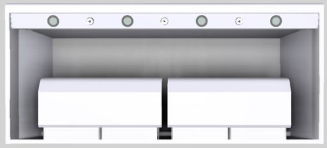 Vent-A-Hood® 54" White Wall Mounted Range Hood-3