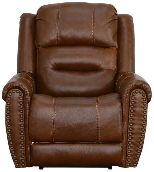 Flexsteel® Oscar Grizzly Power Recliner with Power Headrest-1