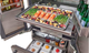 BlueStar® 36" 22.2 Cu. Ft. Stainless Steel Built-In French Door Refrigerator-4