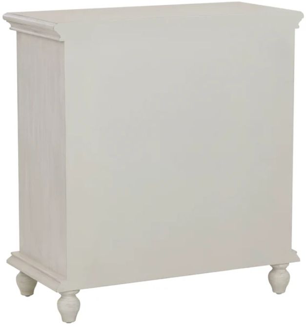 Powell® Slade Creamy White 2-Door Cabinet-4