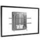 Chief® Fusion® Large Black Dynamic Height Adjustable Wall Mount-1