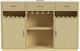 Elements International Cambrie Off-White/Natural Buffet-3