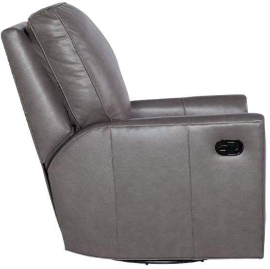 Bradington-Young Customizable Melville Manual Swivel Glider Recliner-3