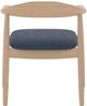 Canadel Downtown 5191 Caramel Washed Upholstered Dining Arm Chair-3