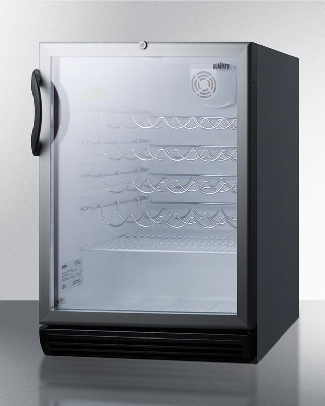Summit® 24" Aluminum Wine Cooler-1
