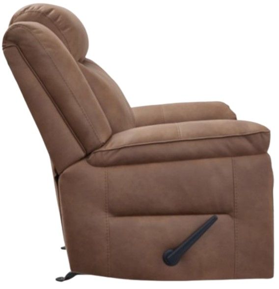 Signature Design by Ashley® Streamlight Caramel Manual Rocker Recliner-3