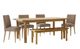 Jofran Inc. Bodhi 6-Piece Golden/Sable Dining Set-0