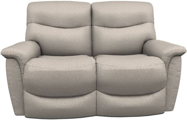La-Z-Boy® James Muslin Power Reclining Loveseat with Headrest-1
