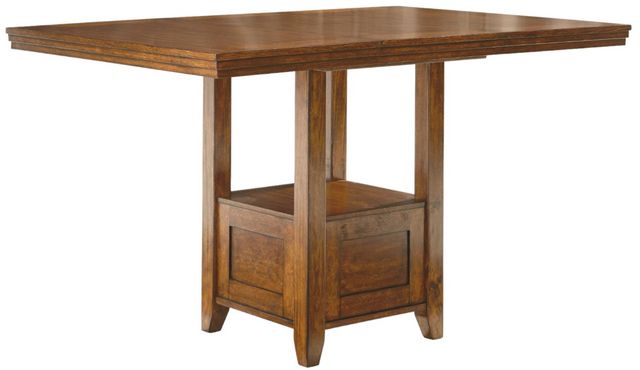 Signature Design by Ashley® Ralene 7-Piece Medium Brown Counter Height Dining Set-2