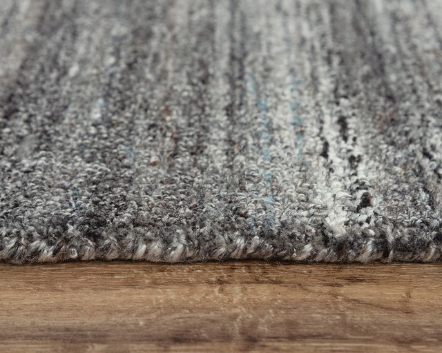 Rizzy Home Seasand Dark Gray 5'x8' Rectangular Rug-1