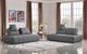 Diamond Sofa® Cloud Space Grey Lounger-1