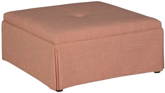 Paula Deen™ by Craftmaster® Customizable Center Button Ottoman-1