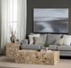 Crestview Collection Appling Gray-White Wall Art-4