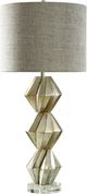 Harp & Finial® Priestly Brushed Silver Table Lamp-0