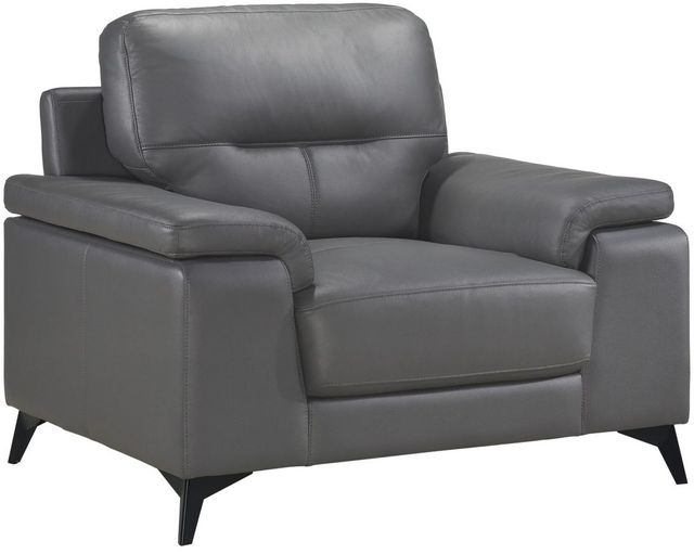 Mazin Furniture Mischa Dark Gray Chair-0