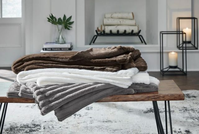 Signature Design by Ashley® Alsonwell 3-Piece Brown Throw Set-2